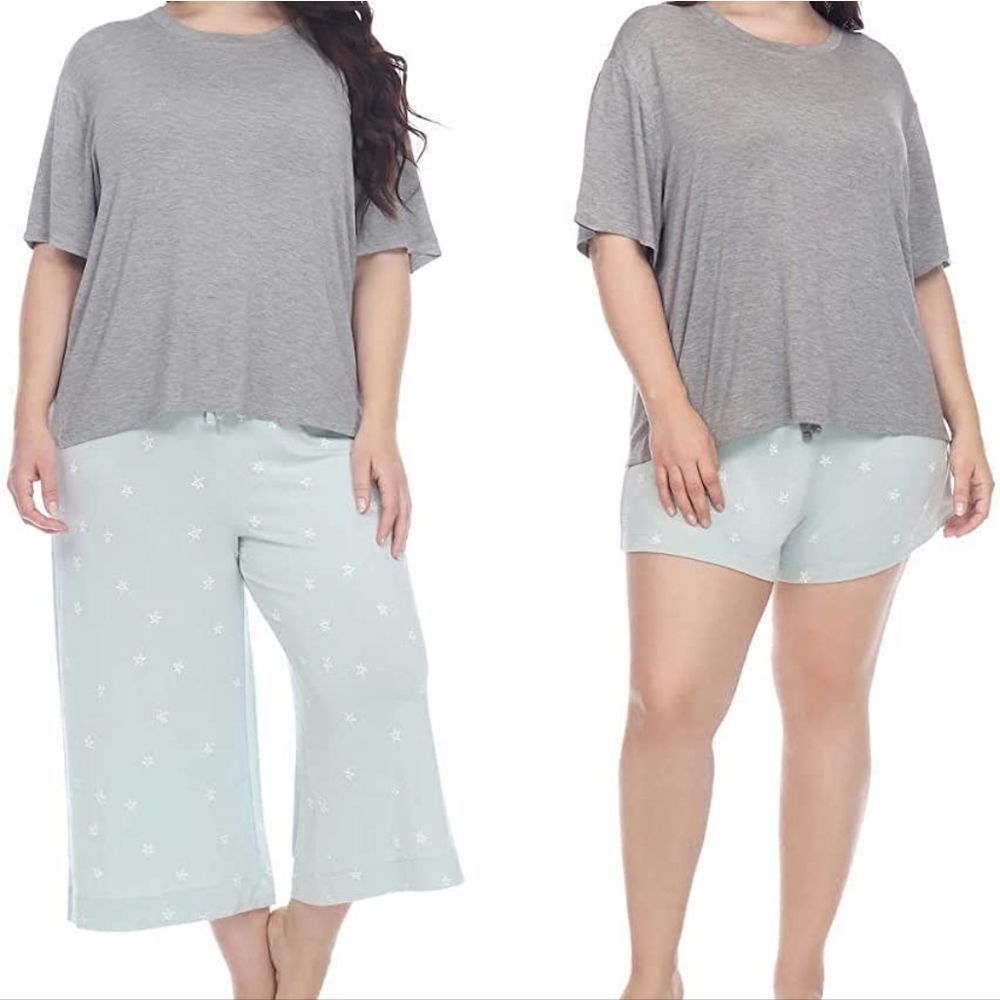 Honeydew Women's 3 Piece Super Soft Jersey Pajama Set